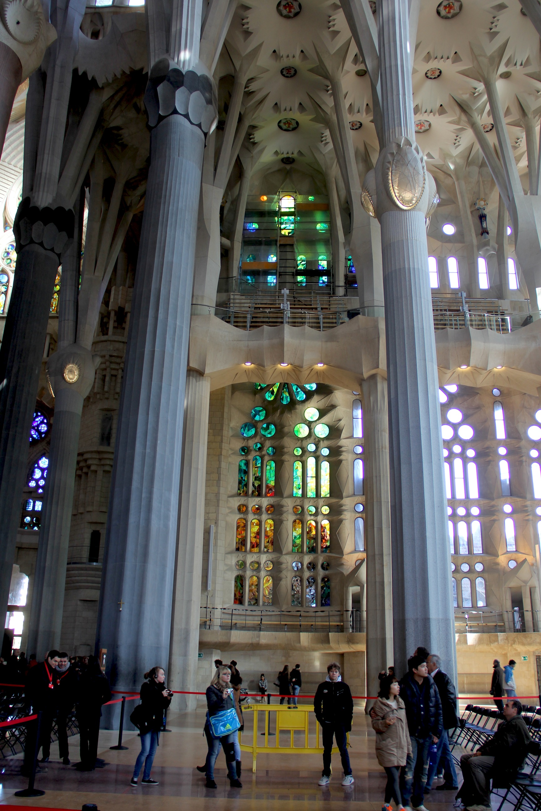 Inside La Sagrada Familia
