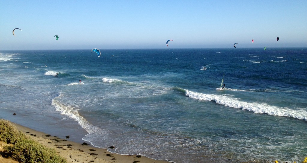 Kite Surfing and Windsurfing in Paradise