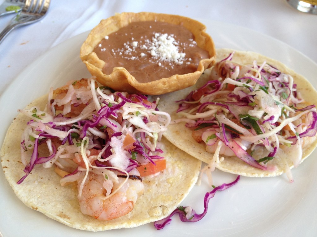 shrimp tacos