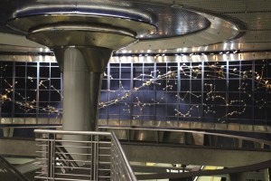 Sunset/Vermont Space Themed Subway Stop
