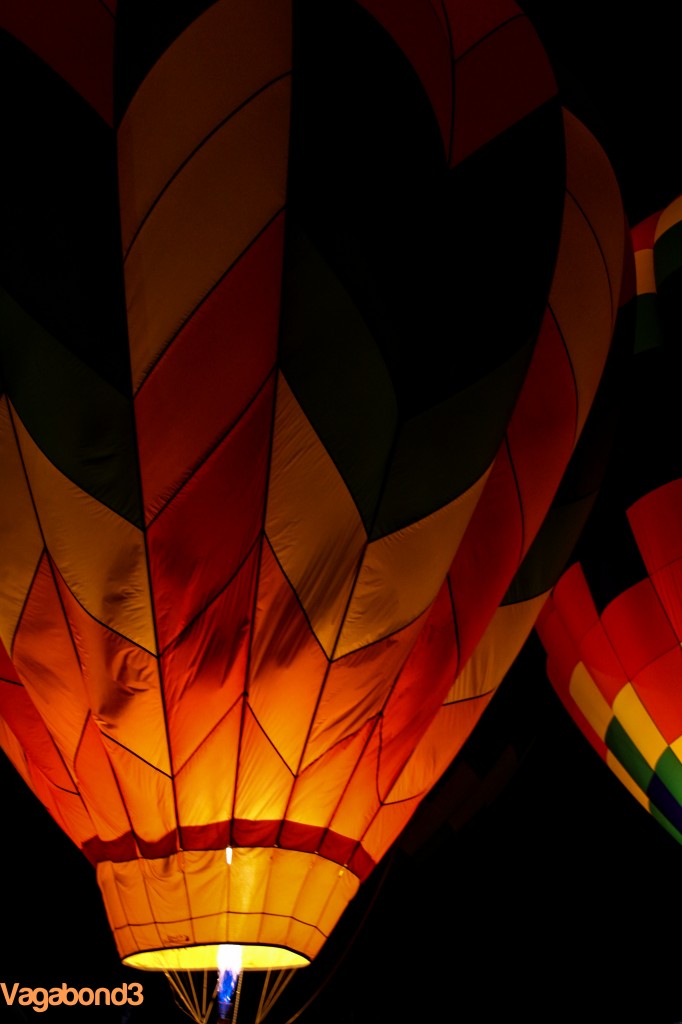 Hot Air Balloon Night Portrait - Vagabond3