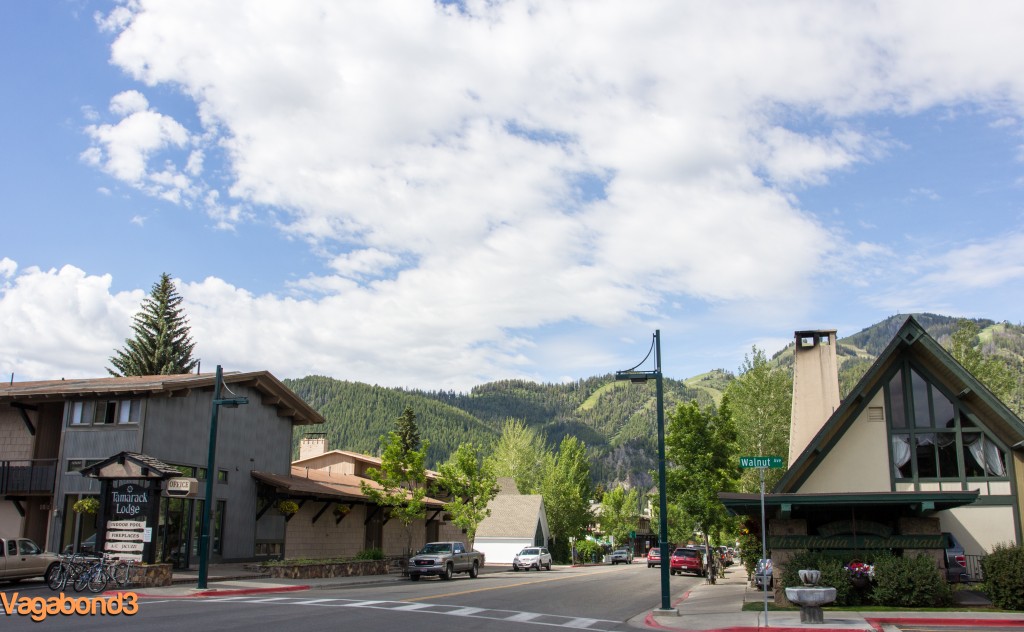 Sun Valley Main Street Morning - vagabond3