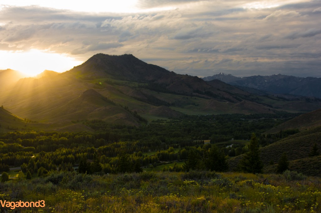 sun valley sunset - vagabond3