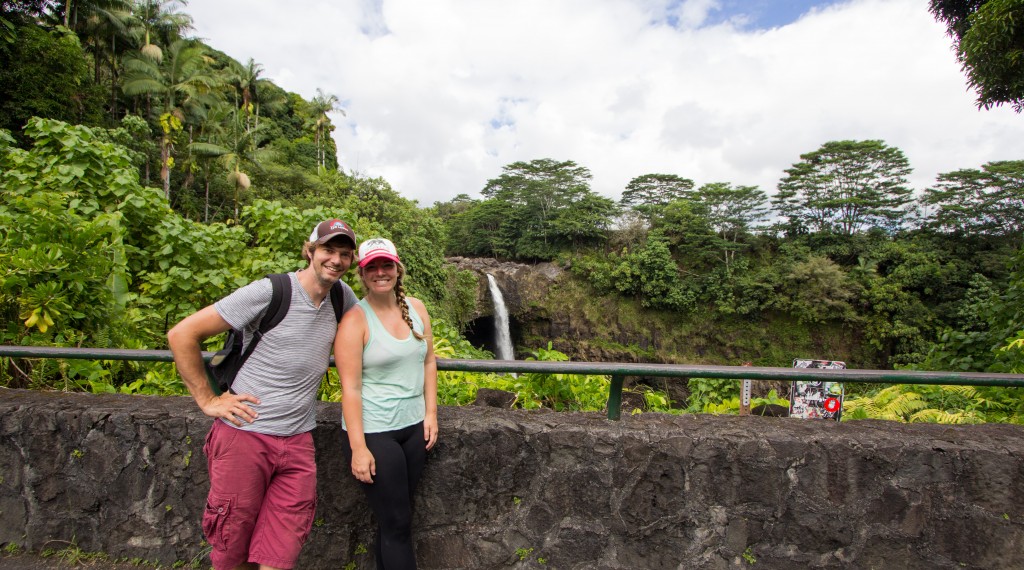 Rainbow Falls - Bob and Jade