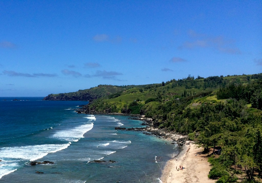 Maui's west side of the island