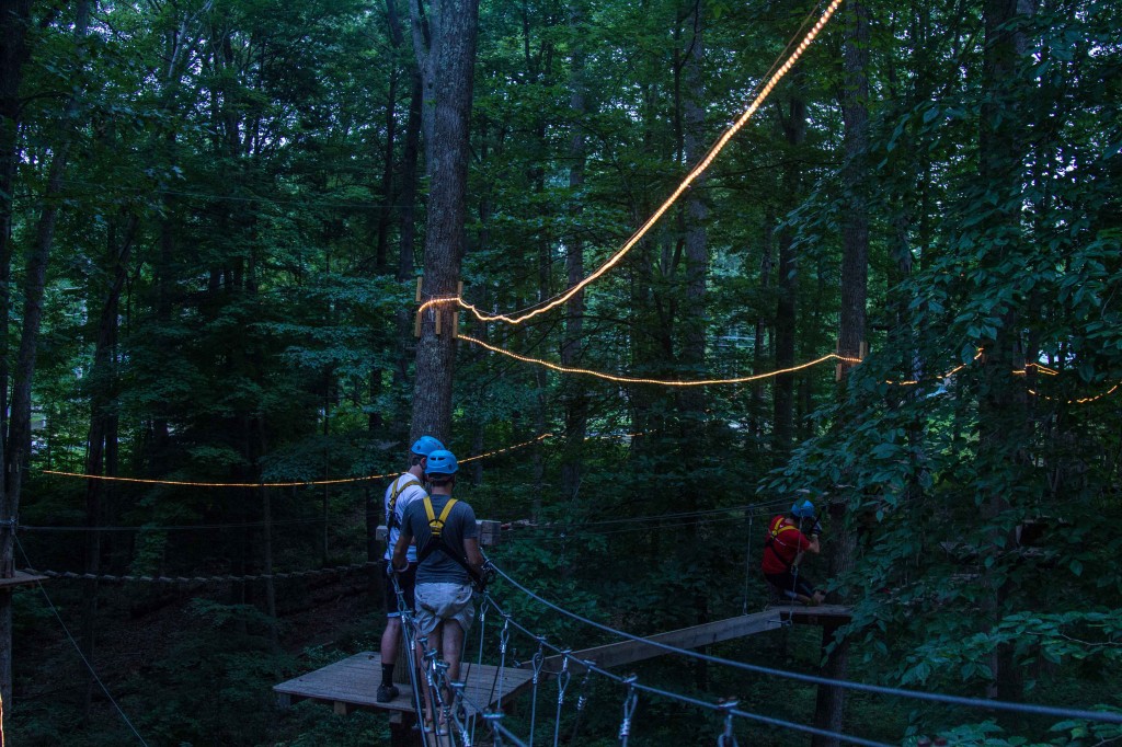 moonlight ropes course