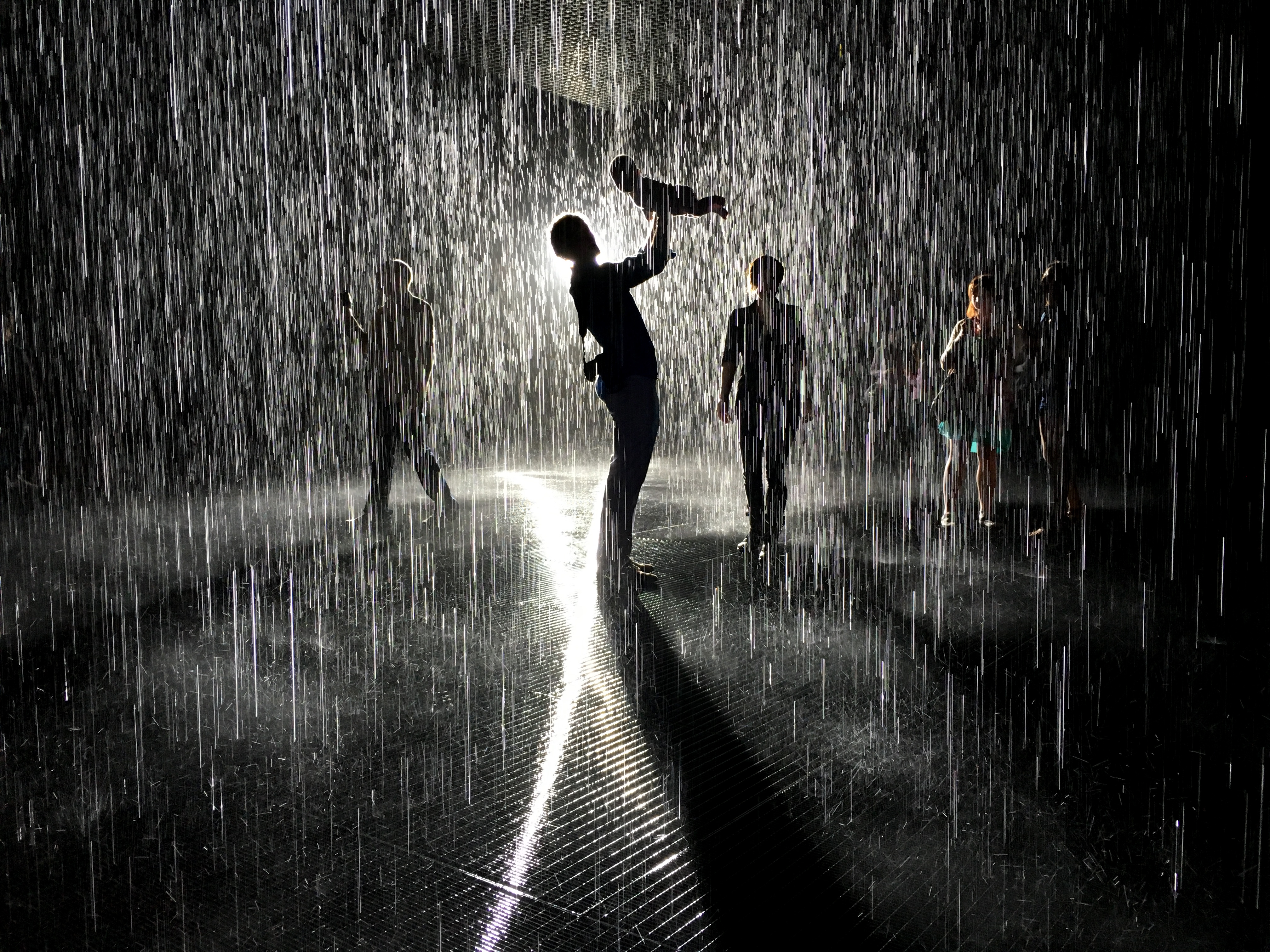 Experiencing The Rain Room At Lacma Vagabond3