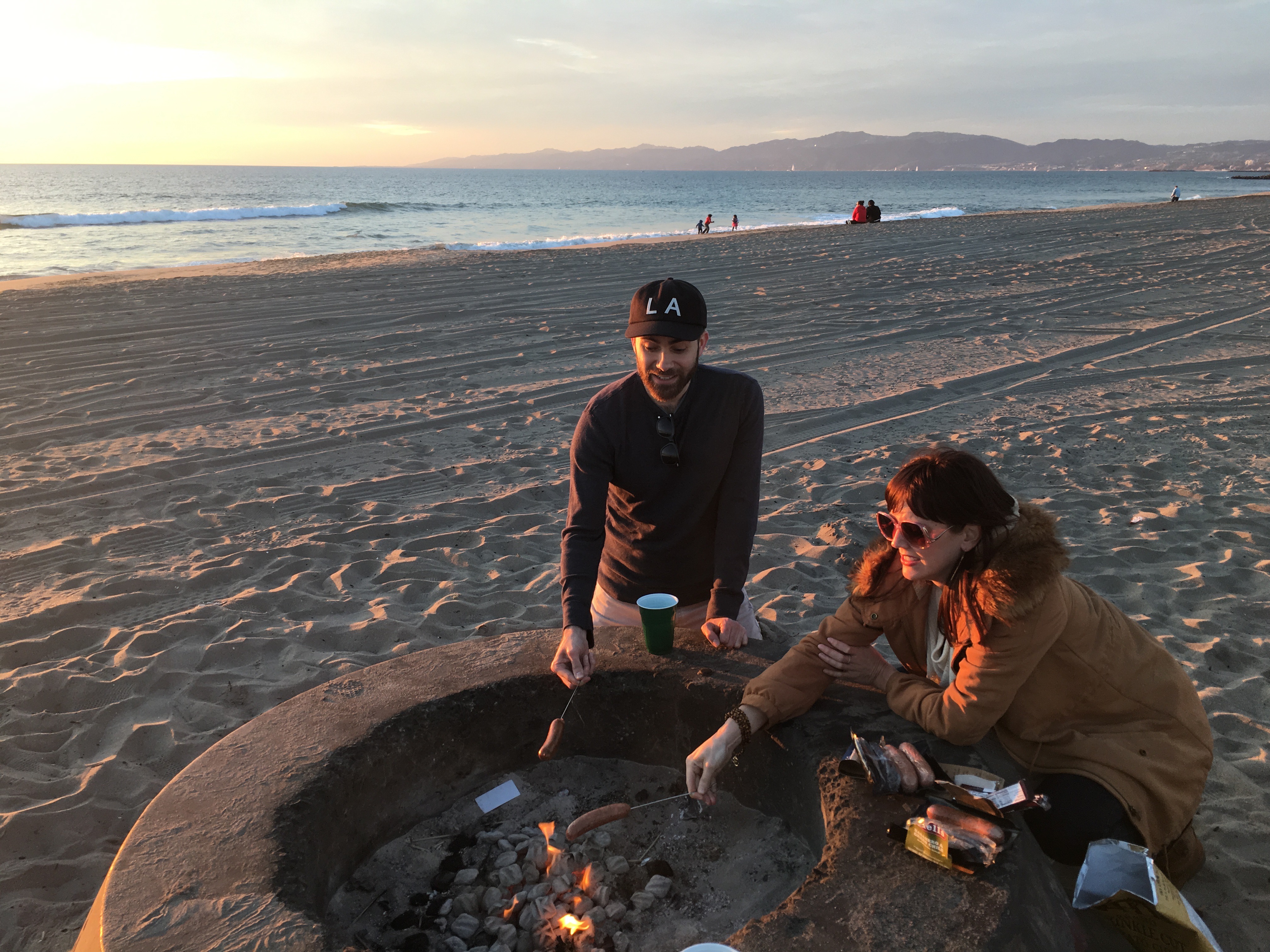 Kidaugustine S First Sunset Beach Day Fire Pit Party Vagabond3