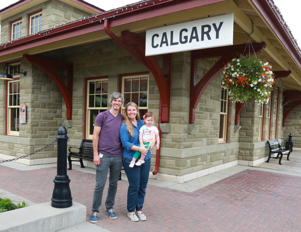 Canada by design road trip - Calgary sign