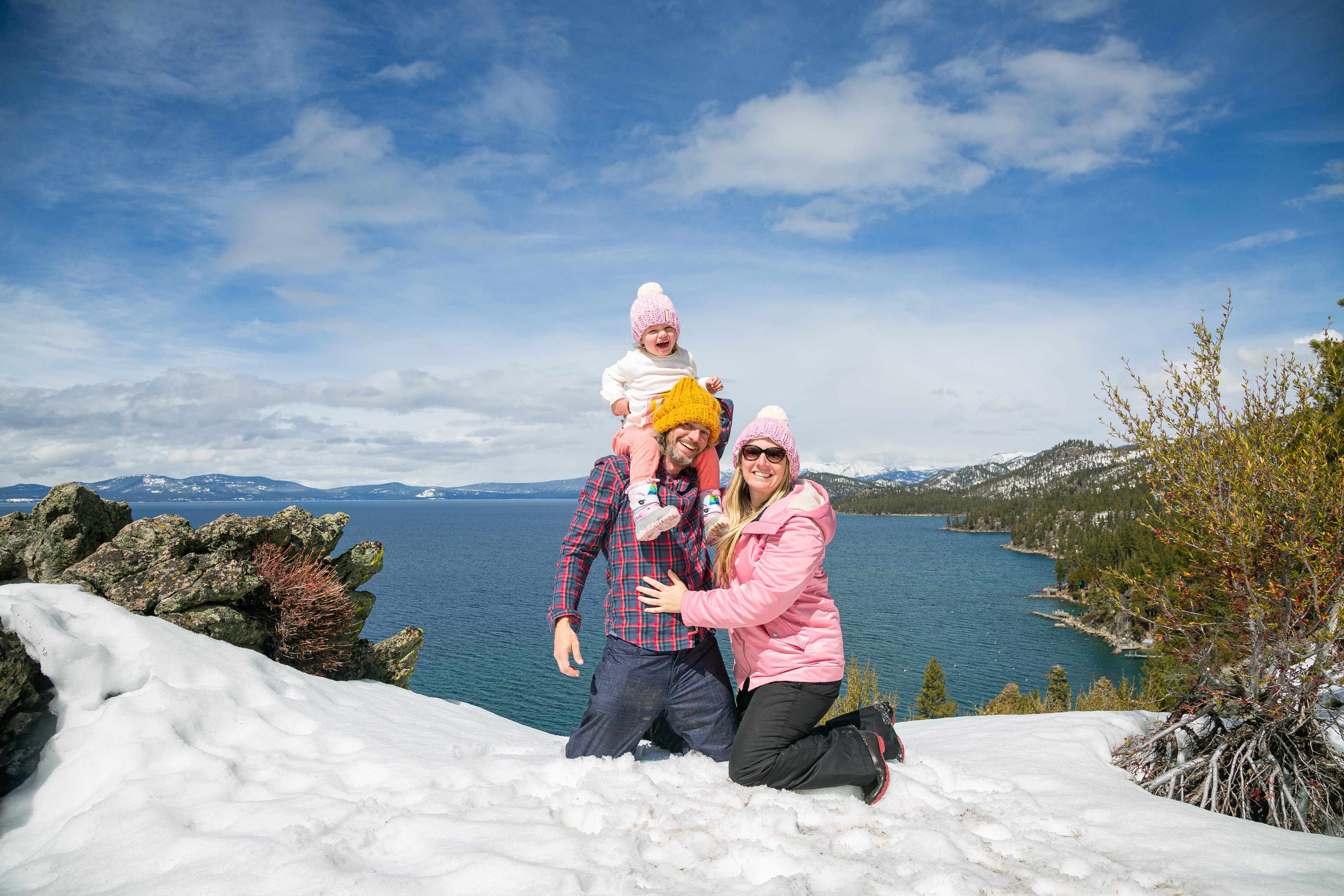 Lake Tahoe Selfies